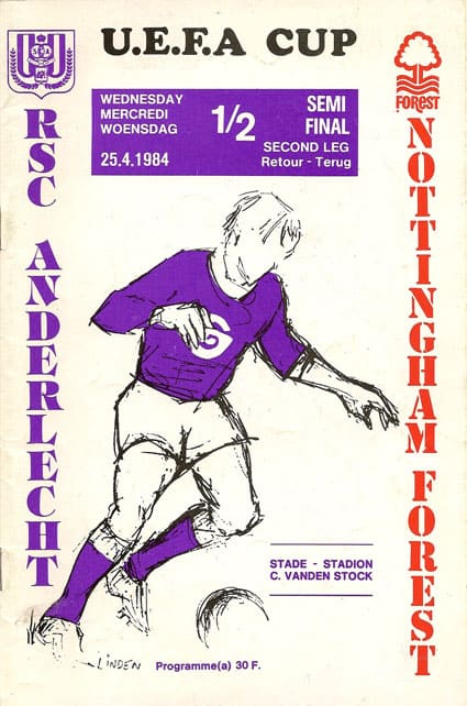 Anderlecht v Nottingham Forest FC